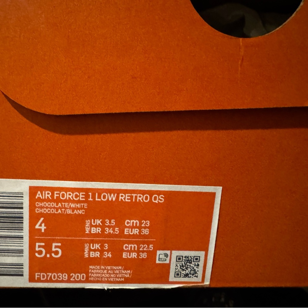 Nike Air Force 1 Low Retro QS Chocolate White